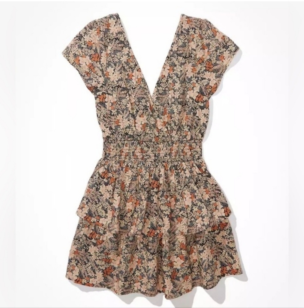 AE garden party Wrap dress Xs American Eagle NWT